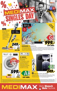 MEDIMAX Prospekt - Singles Day