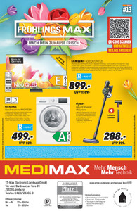MEDIMAX Prospekt - Angebote ab 21.03.