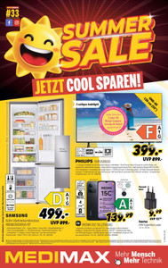 MEDIMAX Prospekt - Summer Sale