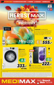MEDIMAX Prospekt - Angebote ab 18.09.