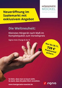 Hörgeräte Möckel Prospekt - Angebote ab 10.11.