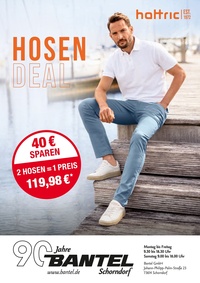 Bantel Prospekt - Hattric 2 Hosen - 1 Preis