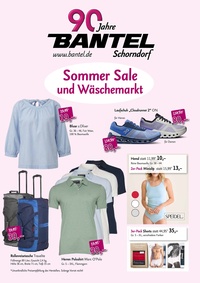 Bantel Prospekt - Sale + Wäschemarkt
