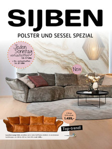 Sijben Möbelhaus Prospekt - Sijben Möbelhaus