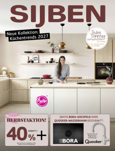 Sijben Möbelhaus Prospekt - Sijben Möbelhaus
