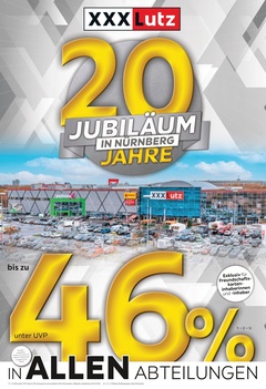 XXXLutz Prospekt - Bis zu 46%!