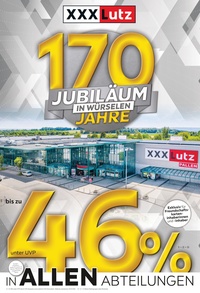 XXXLutz Prospekt - Bis zu 46%!