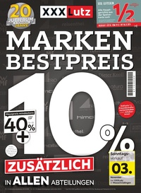 XXXLutz Prospekt - Marken Bestpreis