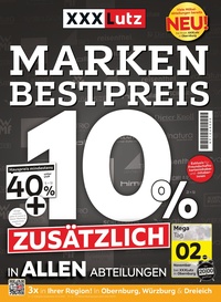 XXXLutz Prospekt - Marken Bestpreis