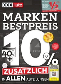 XXXLutz Prospekt - Marken Bestpreis