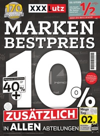 XXXLutz Prospekt - Marken Bestpreis