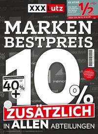 XXXLutz Prospekt - Marken Bestpreis