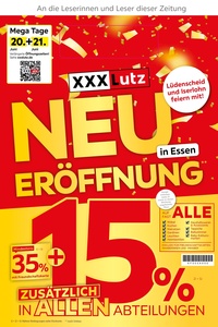 XXXLutz Prospekt - Marken Bestpreis