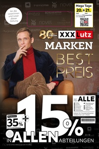 XXXLutz Prospekt - Marken Bestpreis