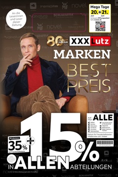 XXXLutz Prospekt - Marken Bestpreis