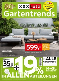 XXXLutz Prospekt - Gartentrends