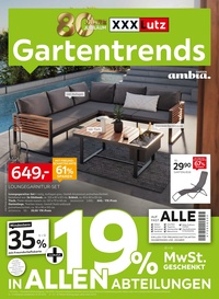 XXXLutz Prospekt - Gartentrends