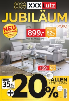 XXXLutz Prospekt - Jubiläum