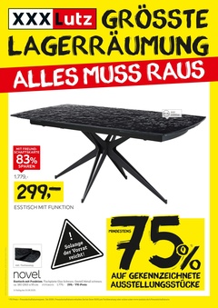 XXXLutz Prospekt - Alles Muss Raus