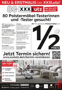 XXXLutz Prospekt - Neu & Erstmalig bei XXXLutz!
