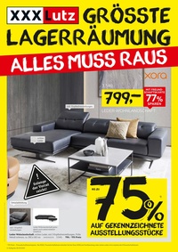 XXXLutz Prospekt - Alles Muss Raus