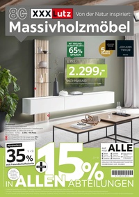 XXXLutz Prospekt - Massivholzmöbel