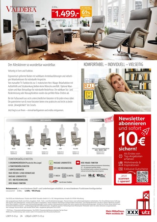 Vorschau des XXXLutz Prospekts - Aktionen, Rabatte & Gutscheine, Seite 24