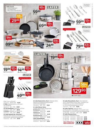 Vorschau des XXXLutz Prospekts - Töpfe & Pfannen, Seite 3