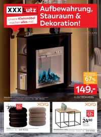 XXXLutz Prospekt - Aufbewahrung, Stauraum & Dekoration!
