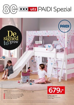 XXXLutz Prospekt - PAIDI Spezial - Seite 1