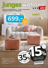 XXXLutz Prospekt - Junges Wohnen