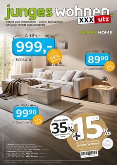 XXXLutz Prospekt - Junges Wohnen - Seite 1