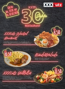 XXXLutz Prospekt - XXXL 30 Jahre Restaurant