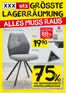 XXXLutz Prospekt - Alles Muss Raus