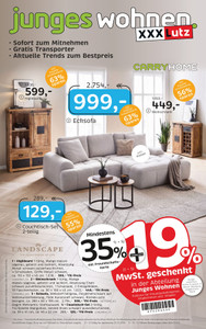 XXXLutz Prospekt - Junges Wohnen