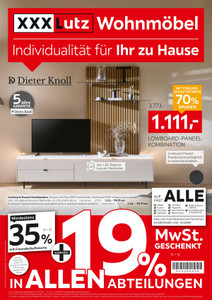 XXXLutz Prospekt - Wohnmöbel