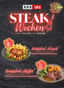XXXLutz Prospekt - Steak Wochen