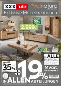 XXXLutz Prospekt - Exklusive Möbelkreationen