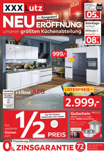 XXXLutz Prospekt - NEU ERÖFFNUNG in Rangsdorf
