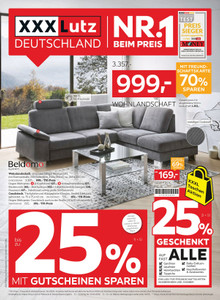 XXXLutz Prospekt - NR. 1 Beim Preis