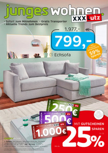 XXXLutz Prospekt - Junges Wohnen