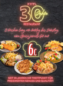 XXXLutz Prospekt - XXXL 30 Jahre Restaurant