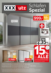 XXXLutz Prospekt - Schlafen Spezial - Seite 1