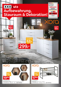 XXXLutz Prospekt - Aufbewahrung, Stauraum & Dekoration! - Seite 1