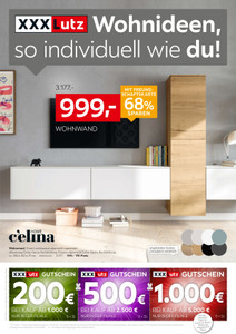 XXXLutz Prospekt - Wohinideen, so individuell wie du! - Seite 1