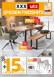 XXXLutz Prospekt - Speisen Preishits