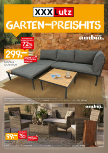 XXXLutz Prospekt - Garten-Preishits