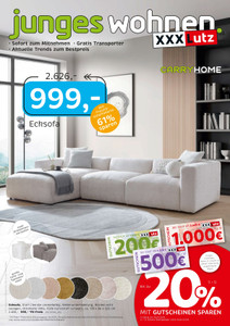 XXXLutz Prospekt - Junges Wohnen