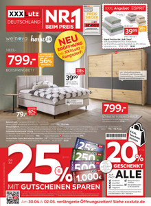 XXXLutz Prospekt - NR.1 Beim Preis