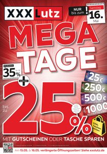 XXXLutz Prospekt - Mega Tage